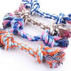 Double Knot Braided Bone Rope Pet Toy